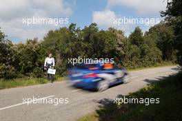 Ott Tanak (EAU)-Martin Jarveoja (EST),Ford Fiesta WRC, M-Sport World Rally Team 06-09.04.2017. FIA World Rally Championship, Rd 4, Rally Tour De Corse, Ajaccio, Trier, France.
