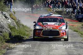 Yohan ROSSEL (FRA) - Benoit FULCRAND (FRA) CITROEN DS3 R5 06-09.04.2017. FIA World Rally Championship, Rd 4, Rally Tour De Corse, Ajaccio, Trier, France.