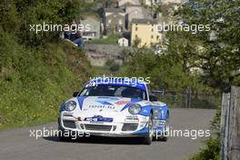 Shakedown, Romain DUMAS (FRA) PORSCHE 997 GT3 RS 4.0 06-09.04.2017. FIA World Rally Championship, Rd 4, Rally Tour De Corse, Ajaccio, Trier, France.