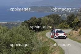 Jari-Matti Latvala (FIN)-Miikka Anttila (FIN) Toyota Yaris WRC, Toyota Gazoo Racing WRT 06-09.04.2017. FIA World Rally Championship, Rd 4, Rally Tour De Corse, Ajaccio, Trier, France.