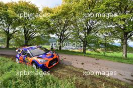 17.08.2017 - Shakedown, RAOUX Jean (FRA) - Michel MAGAT Laurent (FRA) CITROÃ‹N DS3 WRC 18-20.08.2017 FIA World Rally Championship 2017, Rd 10, Rally Deutschland, Bostalsee, Germany