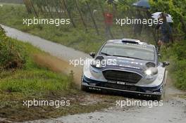 18.08.2017 - Ott Tanak (EAU)-Martin Jarveoja (EST),Ford Fiesta WRC, Mâ€Sport World Rally Team 18-20.08.2017 FIA World Rally Championship 2017, Rd 10, Rally Deutschland, Bostalsee, Germany