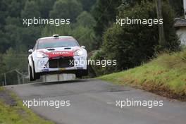 20.08.2017 - BERGKVIST Emil (SWE) - FLOENE Ola (NOR) CITROÃ‹N DS3 R5 18-20.08.2017 FIA World Rally Championship 2017, Rd 10, Rally Deutschland, Bostalsee, Germany
