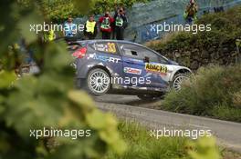 18.08.2017 - Eric Camilli (FRA)-Benjamin Veillas (FRA) Ford Fiesta, Mâ€Sport World Rally Team 18-20.08.2017 FIA World Rally Championship 2017, Rd 10, Rally Deutschland, Bostalsee, Germany