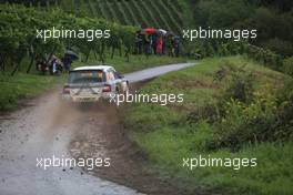 18.08.2017 - GILBERT Quentin (FRA) -  JAMOUL Renaud (BEL) SKODA FABIA R5 18-20.08.2017 FIA World Rally Championship 2017, Rd 10, Rally Deutschland, Bostalsee, Germany
