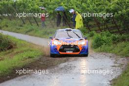 18.08.2017 - RAOUX Jean (FRA) - Michel MAGAT Laurent (FRA) CITROÃ‹N DS3 WRC 18-20.08.2017 FIA World Rally Championship 2017, Rd 10, Rally Deutschland, Bostalsee, Germany