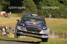 20.08.2017 - SÃ©bastien Ogier (FRA)-Julien Ingrassia (FRA) Ford Fiesta WRC, Mâ€Sport World Rally Team 18-20.08.2017 FIA World Rally Championship 2017, Rd 10, Rally Deutschland, Bostalsee, Germany