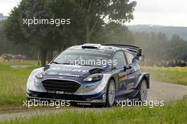18.08.2017 - Ott Tanak (EAU)-Martin Jarveoja (EST),Ford Fiesta WRC, Mâ€Sport World Rally Team 18-20.08.2017 FIA World Rally Championship 2017, Rd 10, Rally Deutschland, Bostalsee, Germany