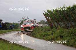 18.08.2017 - ROSSEL Yohan (FRA) -  FULCRAND Benoit (FRA) CITROÃ‹N DS3 R5 18-20.08.2017 FIA World Rally Championship 2017, Rd 10, Rally Deutschland, Bostalsee, Germany
