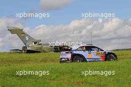 20.08.2017 - Hayden Paddon (NZL)-John Kennard (NZL) Hyundai i20 Coupe WRC, Hyundai Motorsport 18-20.08.2017 FIA World Rally Championship 2017, Rd 10, Rally Deutschland, Bostalsee, Germany