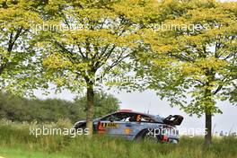 17.08.2017 - Shakedown, Dani Sordo (ESP)-Marc Marti (ESP),Hyundai i2 Coupe WRC, Hyundai Motorsport 18-20.08.2017 FIA World Rally Championship 2017, Rd 10, Rally Deutschland, Bostalsee, Germany