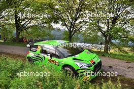 17.08.2017 - Shakedown, SERDERIDIS Jourdan (GRC) -  MICLOTTE Frederic (BEL) CITROÃ‹N DS3 WRC 18-20.08.2017 FIA World Rally Championship 2017, Rd 10, Rally Deutschland, Bostalsee, Germany