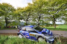 17.08.2017 - Shakedown, Ott Tanak (EAU)-Martin Jarveoja (EST),Ford Fiesta WRC, Mâ€Sport World Rally Team 18-20.08.2017 FIA World Rally Championship 2017, Rd 10, Rally Deutschland, Bostalsee, Germany