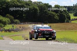 20.08.2017 - Andreas Mikkelsen (NOR)-Anders Jaeger (NOR) CITROEN C3 WRC, CITROEN TOTAL ABU DHABI WRT 18-20.08.2017 FIA World Rally Championship 2017, Rd 10, Rally Deutschland, Bostalsee, Germany