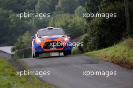 20.08.2017 - RAOUX Jean (FRA) - Michel MAGAT Laurent (FRA) CITROÃ‹N DS3 WRC 18-20.08.2017 FIA World Rally Championship 2017, Rd 10, Rally Deutschland, Bostalsee, Germany