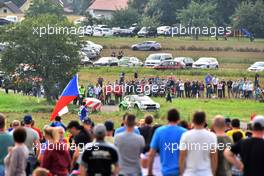 17.08.2017 - Shakedown, Jan KOPECKY (CZE) - Pavel DRESLER (CZE) SKODA FABIA, SKODA MOTORSPORT 18-20.08.2017 FIA World Rally Championship 2017, Rd 10, Rally Deutschland, Bostalsee, Germany