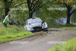 17.08.2017 - Shakedown, Ott Tanak (EAU)-Martin Jarveoja (EST),Ford Fiesta WRC, Mâ€Sport World Rally Team 18-20.08.2017 FIA World Rally Championship 2017, Rd 10, Rally Deutschland, Bostalsee, Germany