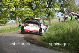 17.08.2017 - Shakedown, Essapeka Lappi (FIN) Janne Ferm (FIN), TOYOTA YARIS WRC, TOYOTA GAZOO RACING WRT 18-20.08.2017 FIA World Rally Championship 2017, Rd 10, Rally Deutschland, Bostalsee, Germany