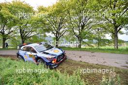 17.08.2017 - Shakedown, Thierry Neuville (BEL)-Nicolas Gilsoul (BEL) Hyundai i20 Coupe WRC, Hyundai Motorsport 18-20.08.2017 FIA World Rally Championship 2017, Rd 10, Rally Deutschland, Bostalsee, Germany