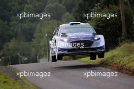 20.08.2017 - Ott Tanak (EAU)-Martin Jarveoja (EST),Ford Fiesta WRC, Mâ€Sport World Rally Team 18-20.08.2017 FIA World Rally Championship 2017, Rd 10, Rally Deutschland, Bostalsee, Germany