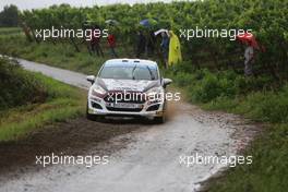 18.08.2017 - SOLANS BALDO (ESP) - Nil IBAÃ‘EZ SOTOS Miquel (ESP) FORD FIESTA R2 18-20.08.2017 FIA World Rally Championship 2017, Rd 10, Rally Deutschland, Bostalsee, Germany