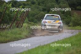 18.08.2017 - VAN DER MAREL Timo (NDL) - VAN DER MAREL Rebecca (AUS) OPEL ADAM R2 18-20.08.2017 FIA World Rally Championship 2017, Rd 10, Rally Deutschland, Bostalsee, Germany