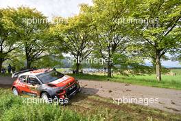 17.08.2017 - Shakedown, Andreas Mikkelsen (NOR)-Anders Jaeger (NOR) CITROEN C3 WRC, CITROEN TOTAL ABU DHABI WRT 18-20.08.2017 FIA World Rally Championship 2017, Rd 10, Rally Deutschland, Bostalsee, Germany