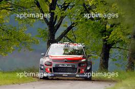 18.08.2017 - Craig Breen (IRL)-Scott Martin (GBR) Citroen C3 WRC, Citroen Total Abu Dhabi WRT 18-20.08.2017 FIA World Rally Championship 2017, Rd 10, Rally Deutschland, Bostalsee, Germany