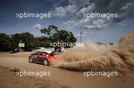 Craig Breen (IRL)-Scott Martin (GBR) Citroen C3 WRC, Citroen Total Abu Dhabi WRT 9-11.06.2017. FIA World Rally Championship, Rd 7, Rally Italia Sardinia, Sardegna, Italy.