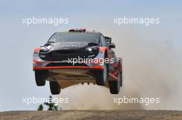Mads Ostberg (NOR) - Ola Floene (NOR) - Ford Fiesta RS WRC, M-Sport World Rally Team 9-11.06.2017. FIA World Rally Championship, Rd 7, Rally Italia Sardinia, Sardegna, Italy.