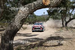 Andreas Mikkelsen (NOR)-Anders Jaeger (NOR) CITROEN C3 WRC, CITROEN TOTAL ABU DHABI WRT 9-11.06.2017. FIA World Rally Championship, Rd 7, Rally Italia Sardinia, Sardegna, Italy.