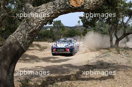 Thierry Neuville (BEL)-Nicolas Gilsoul (BEL) Hyundai i20 Coupe WRC, Hyundai Motorsport 9-11.06.2017. FIA World Rally Championship, Rd 7, Rally Italia Sardinia, Sardegna, Italy.