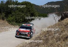 Kris Meeke (GBR)-Paul Nagle (IRL) Citroen C3 WRC, Citroen Total Abu Dhabi WRT 9-11.06.2017. FIA World Rally Championship, Rd 7, Rally Italia Sardinia, Sardegna, Italy.