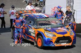 RAOUX Jean-Michel (FRA) - MAGAT Laurent (FRA)  CITROEN DS3 WRC 9-11.06.2017. FIA World Rally Championship, Rd 7, Rally Italia Sardinia, Sardegna, Italy.