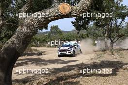SOLANS BALDO Nil (ESP) - IBANEZ SOTO Miquel (ESP) FORD FIESTA R2 9-11.06.2017. FIA World Rally Championship, Rd 7, Rally Italia Sardinia, Sardegna, Italy.