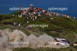 Elfin Evans (GBR) - Daniel Barritt (GBR) - Ford Fiesta WRC, M-Sport World Rally Team 9-11.06.2017. FIA World Rally Championship, Rd 7, Rally Italia Sardinia, Sardegna, Italy.
