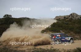 Eric Camilli (FRA)-Benjamin Veillas (FRA) Ford Fiesta, M-Sport World Rally Team 9-11.06.2017. FIA World Rally Championship, Rd 7, Rally Italia Sardinia, Sardegna, Italy.