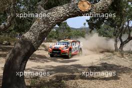 Martin Prokop (CZE) - Jan Tomanek (CZE) Ford Fiesta RS WRC, ONEBET JIPOCAR WORLD RALLY TEAM 9-11.06.2017. FIA World Rally Championship, Rd 7, Rally Italia Sardinia, Sardegna, Italy.