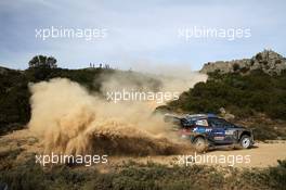 Ott Tanak (EAU)-Martin Jarveoja (EST),Ford Fiesta WRC, M-Sport World Rally Team 9-11.06.2017. FIA World Rally Championship, Rd 7, Rally Italia Sardinia, Sardegna, Italy.