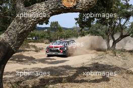 Craig Breen (IRL)-Scott Martin (GBR) Citroen C3 WRC, Citroen Total Abu Dhabi WRT 9-11.06.2017. FIA World Rally Championship, Rd 7, Rally Italia Sardinia, Sardegna, Italy.