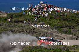Craig Breen (IRL) - Scott Martin (GBR) - Citroen C3 WRC, Citroen Total Abu Dhabi Wrt 9-11.06.2017. FIA World Rally Championship, Rd 7, Rally Italia Sardinia, Sardegna, Italy.