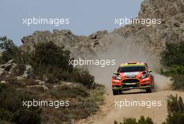 Martin Prokop (CZE) - Jan Tomanek (CZE) Ford Fiesta RS WRC, ONEBET JIPOCAR WORLD RALLY TEAM 9-11.06.2017. FIA World Rally Championship, Rd 7, Rally Italia Sardinia, Sardegna, Italy.