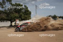 Jari-Matti Latvala (FIN)-Miikka Anttila (FIN) Toyota Yaris WRC, Toyota Gazoo Racing WRT 9-11.06.2017. FIA World Rally Championship, Rd 7, Rally Italia Sardinia, Sardegna, Italy.