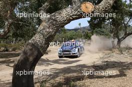 Eric Camilli (FRA)-Benjamin Veillas (FRA) Ford Fiesta, M-Sport World Rally Team 9-11.06.2017. FIA World Rally Championship, Rd 7, Rally Italia Sardinia, Sardegna, Italy.