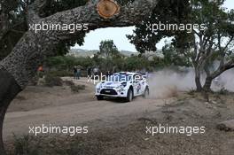 ROMAGNA SIMONE (ITA)- BOSI Massimiliano (ITA) FORD FIESTA WRC 9-11.06.2017. FIA World Rally Championship, Rd 7, Rally Italia Sardinia, Sardegna, Italy.