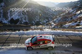 21.01.2017 - Bryan BouffIer (FRA) Denis Giraudet (FRA) FORD FIESTA, GEMINI CLINIC RALLY TEAM 19-22.01.2017 FIA World Rally Championship 2017, Rd 1, Monte Carlo, Monte Carlo, Monaco