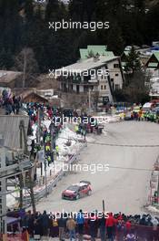 22.01.2017 - StÃ©phane Lefebvre (FRA) - Gabin Moreau (FRA) Citroen C3 WRC, CITROEN TOTAL ABU DHABI WRT 19-22.01.2017 FIA World Rally Championship 2017, Rd 1, Monte Carlo, Monte Carlo, Monaco