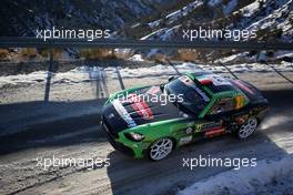 21.01.2017 - Gabriele NOBERASCO (ITA) - Daniele MICHI (ITA) ABARTH 124 19-22.01.2017 FIA World Rally Championship 2017, Rd 1, Monte Carlo, Monte Carlo, Monaco
