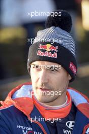 21.01.2017 - Dani Sordo (ESP)-Marc Marti (ESP), Hyundai New i20 WRC, Hyundai Motorsport 19-22.01.2017 FIA World Rally Championship 2017, Rd 1, Monte Carlo, Monte Carlo, Monaco