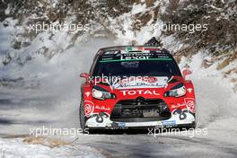 20.01.2017 - Craig Breen (IRL) - Scott Martin (GBR) Citroen DS3 WRC, CITROEN TOTAL ABU DHABI WRT 19-22.01.2017 FIA World Rally Championship 2017, Rd 1, Monte Carlo, Monte Carlo, Monaco